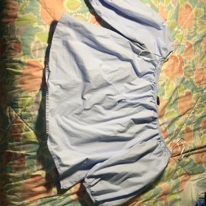 Light blue blouse